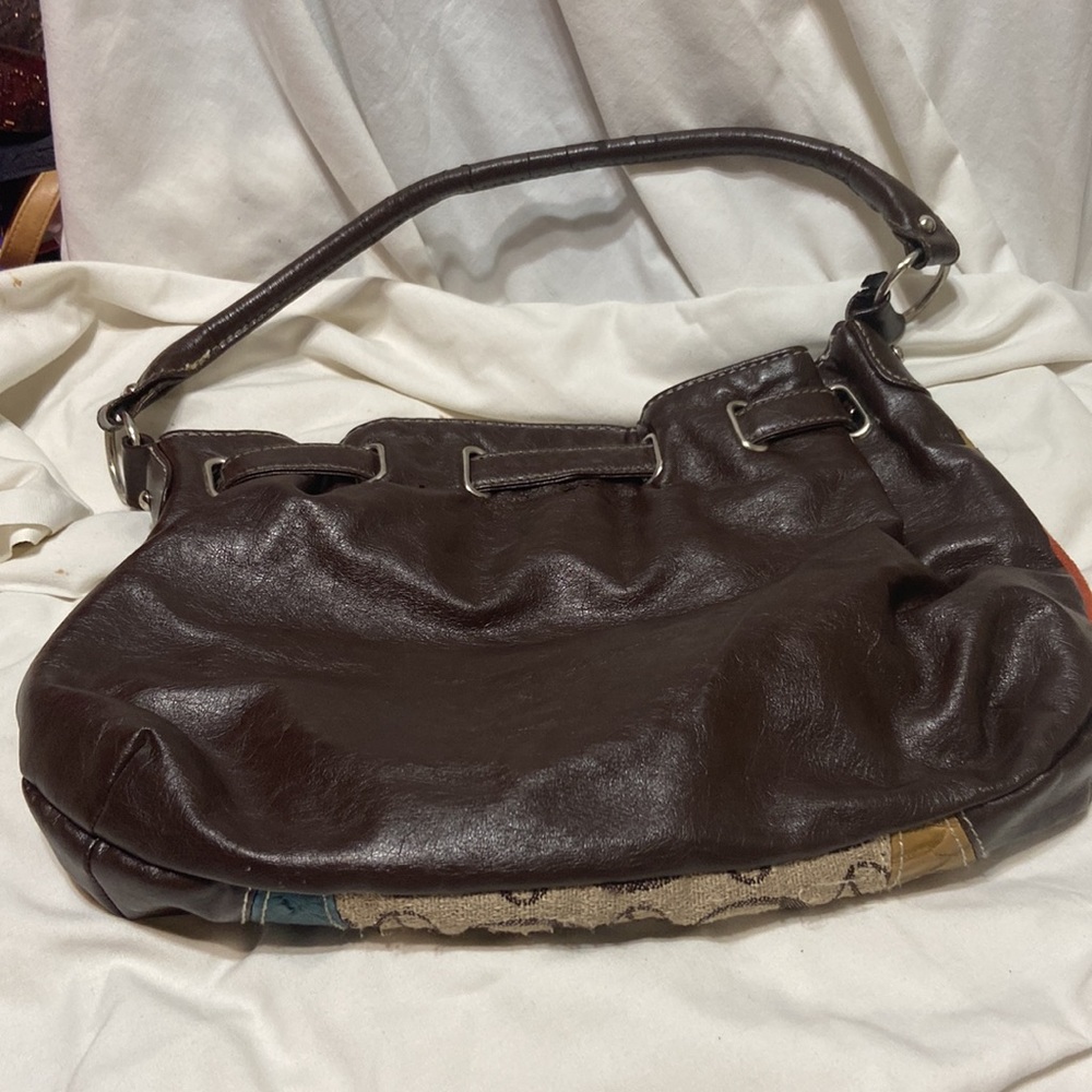 Small Patchwork Shoulder Bag Unbranded Chain Deta… - image 2